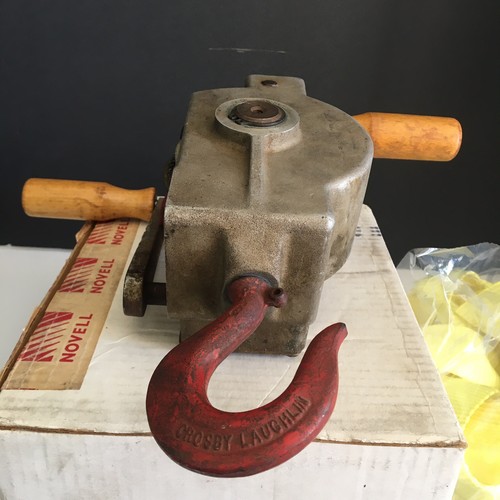 Verricello paranco vintage